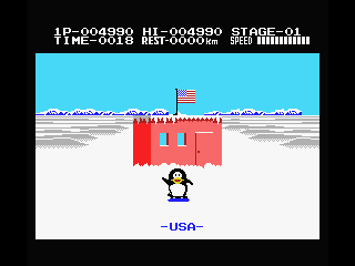 Antarctic Adventure screenshot 3 for MSX